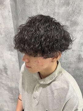サイファー 心斎橋(CIPHER.) マッシュパーマ1