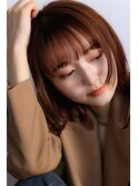 美髪レイヤーカット/顔周りレイヤー