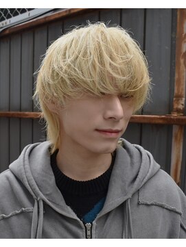 フリーク バーバーショップ 都島店(FREAK BARBER SHOP) ハイトーン　マッシュウルフ　モテツーブロック