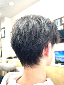 イワサ理容室 軽めマッシュベース(アイロン仕上げ)