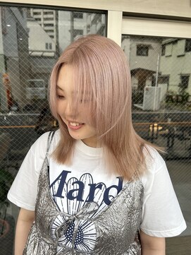 アドア 横浜(ADORE) 【ADORE 横浜】ホワイトピンクベージュ×ハイトーンカラー