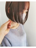 サンプラス(san+)&nbsp;【柏原良亮】ラインボブ×ミルキーブラウン