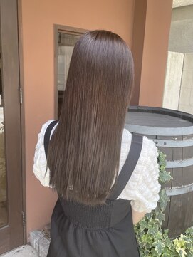 ココカラヘアー ニコ(cococara hair nico) オリーブカラー/透明感カラー/髪質改善