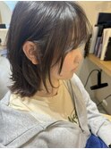 《緑橋/城東区/女性サロン》顔周りレイヤーウルフ