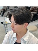 韓流毛流れパーマ
