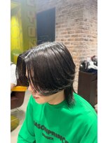 フロー 新宿(FLOW) 毛流れセクシーセンターパートウルフ