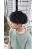 波巻きパーマ＋カット　￥12000 ※スキンフェード可