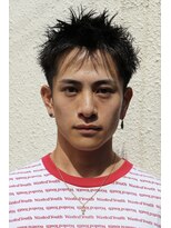 ヘアカロン 熊本本店(Hair CALON)&nbsp;スパイキーショートメンズカットメンズショートベリショ