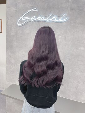 ジェミニ 大津 瀬田店(Gemini) 魅力倍増カールセミディシアーカラー姫カットショートヘア