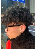 スパイキーショート/スペインカール<理容室>[メンズ/床屋/神田]