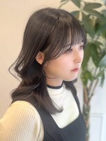 ビューエヒメ(VIEW EHIME)&nbsp;★小顔前髪レイヤーカットナチュラル透明感ベージュ