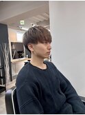 神田脩弥/刈り上げマッシュ/王道マッシュ/束感/ブラウンカラー