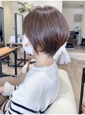 【 I. 】30代からのナチュラル前下がりショートボブ 川口