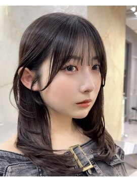 ロンドアヴァントゥス 池袋(Lond aventus) 韓国レイヤー/韓国風/ボブ/髪質改善/黒髪/ブリーチなし〔池袋〕