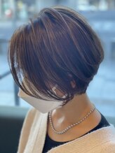 フォルムヘアデザイン 桐生店(FORME hair design) 前髪なしショートボブ