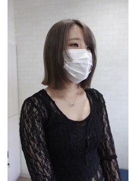 シェミール(CHEMIR) グレージュ×ブリーチカラー