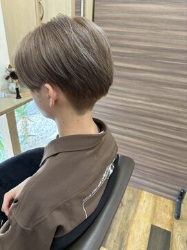 アレッタヘアーサロン(ALETTA HAIR SALON) ハイライト×ミルクティーグレージュ