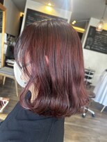 ラブヘアーグリーン(LOVEHAIRGREeN)&nbsp;ワインレッド