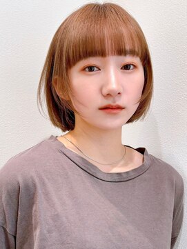 セイドット オモテサンドウ(Say. omotesando) Say.ボブアッシュベージュアッシュオリーブグレージュ韓国風青山