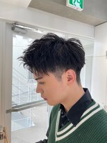 ヘアサロン ガリカ 表参道(hair salon Gallica)&nbsp;爽やかモテ髪アップバング/ツーブロック刈り上げ