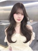 韓国くびれ レイヤーカット 前髪『MAEUL luna 桔川』