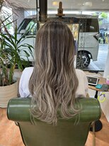 エッジ(EDGE)&nbsp;フルハイライト+全体カラー+前処理トリートメント