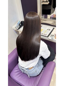 ハピネス 河原町店(Happiness) 髪質改善/チョコレートブラウン/まとまりロング