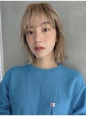 レイヤーbob　似合わせ顔周りカット顔まわりレイヤーカット