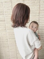 クイントネオリーブ 自由が丘正面口店(quint:neolive)&nbsp;自由が丘/デジタルパーマ/小顔カット/ボブ/ホワイトグレージュ