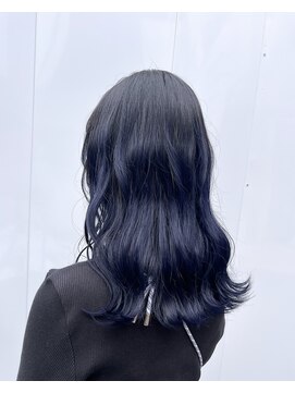 アソビセカンド 原宿(ASOBI 2nd) ダブルカラー/黒髪/ボブルフ/ネビージュ/原宿/前髪/韓国