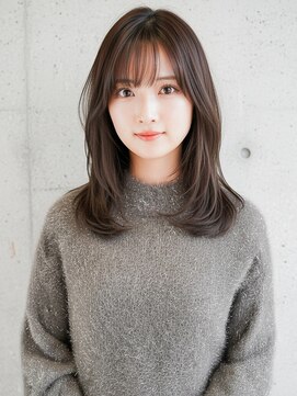 ニューヨークニューヨーク 垂水店(NYNY) 韓国風ｘシースルーバングｘエギョモリｘタンバルモリｘレイヤー