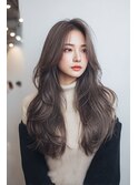 大人レイヤー☆韓国風ロングヘア