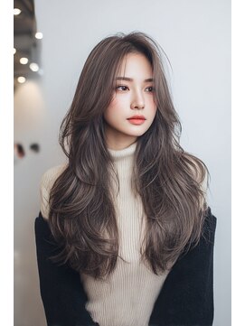 レス(Les.) 大人レイヤー☆韓国風ロングヘア