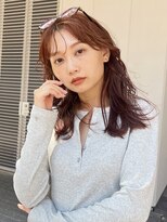 ガーデンヨコハマ(GARDEN YOKOHAMA)&nbsp;ワインレッド/ローズブラウンココアグレージュ小顔レイヤー