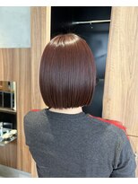 ガリカ 博多(Gallica)&nbsp;<ゲストショット>ボブにカシスブラウンほんのり暖色系カラー