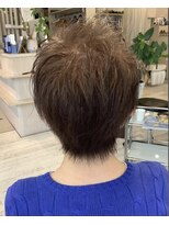 アシャ ヘアー ソリューション 神戸店(asha hair solution)&nbsp;イメチェン/ピンクベージュ/アンブレラカラー/前髪/摂津本山