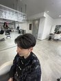 リタブランシェ(Lita branche) メンズカット+韓国風フェザーニュアンスパーマ