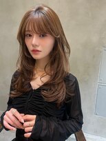 リベルテ(LIBERTE)&nbsp;LIBERTE銀座　オリーブグレージュ×レイヤーカット