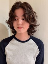 ブッシュ ユメリア徳重店(BUSH)&nbsp;【副店長 一木】ミディアムウルフパーマ