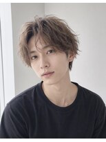 クレア(CREA) 20代30代40代メンズパーマシャドウマッシュ