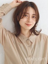 アーサス ヘアー コセ 五井店(Ursus hair cose by HEADLIGHT) イメチェンウルフミディアム大人レイヤー似合わせ小顔くびれ韓国