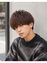 MEN's Baguz MEN'Sカット/ MEN'Sパーマ/ MEN'Sカラー 韓国風重めマッシュニュアンスパーマ束感メンズトレンド