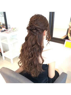 フェリーチェ(Felice) 【Felice】およばれハーフアップ