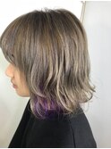 【lee 京橋】大人のこなれ感×インナーパープルカラー