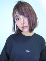 ラウンジ モリオ イケブクロ(Lounge MORIO Ikebukuro) 【morio池袋】大人かわいい丸みのあるワンレングスボブ♪