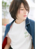 縦長効果★ラフ・アシメショートb