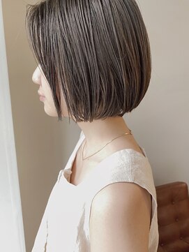 ニール 名古屋 伏見 丸の内(NEELU) まろやかグレージュ×BOB