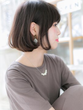 カバーヘア 上尾西口店(COVER HAIR) ★ココアブラウン♪シンプルワンカール大人ボブ20代30代40代★7