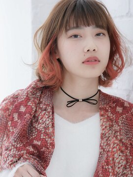 モードケイズ 阿倍野店(MODE K’s) インナーデザインカラー 小顔効果も!