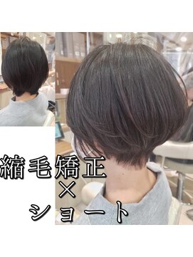 アッシュ 大泉学園店(Ash) 縮毛矯正×ショートボブ